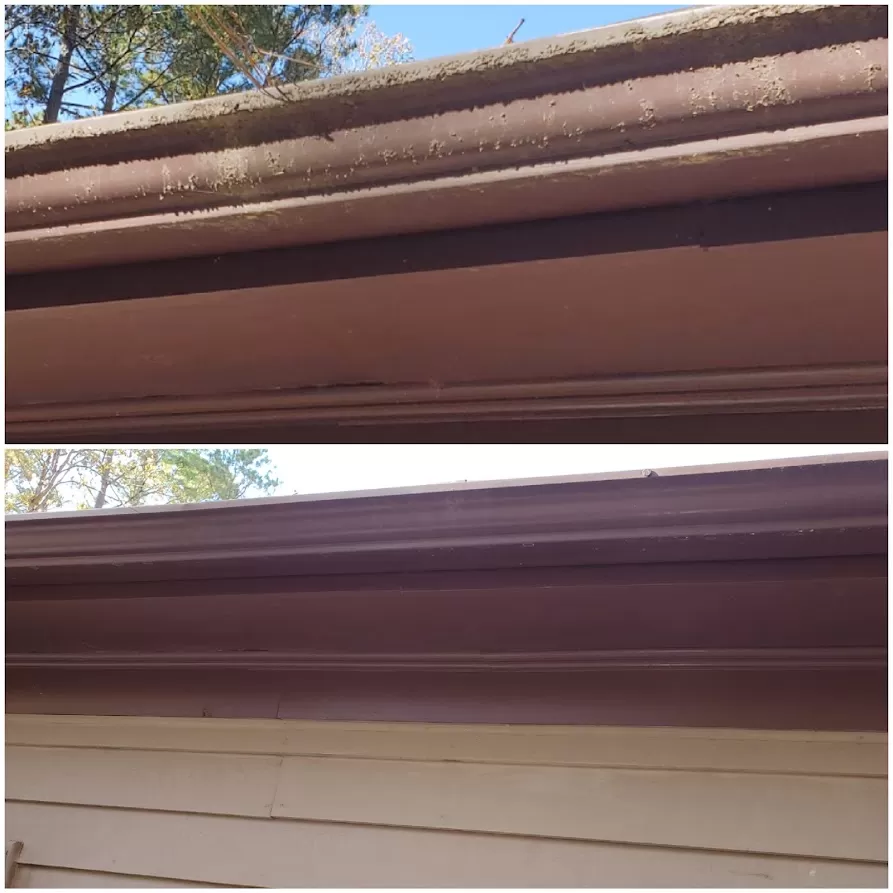 Gutter Brightening and Cleaning in Williamsburg, VA